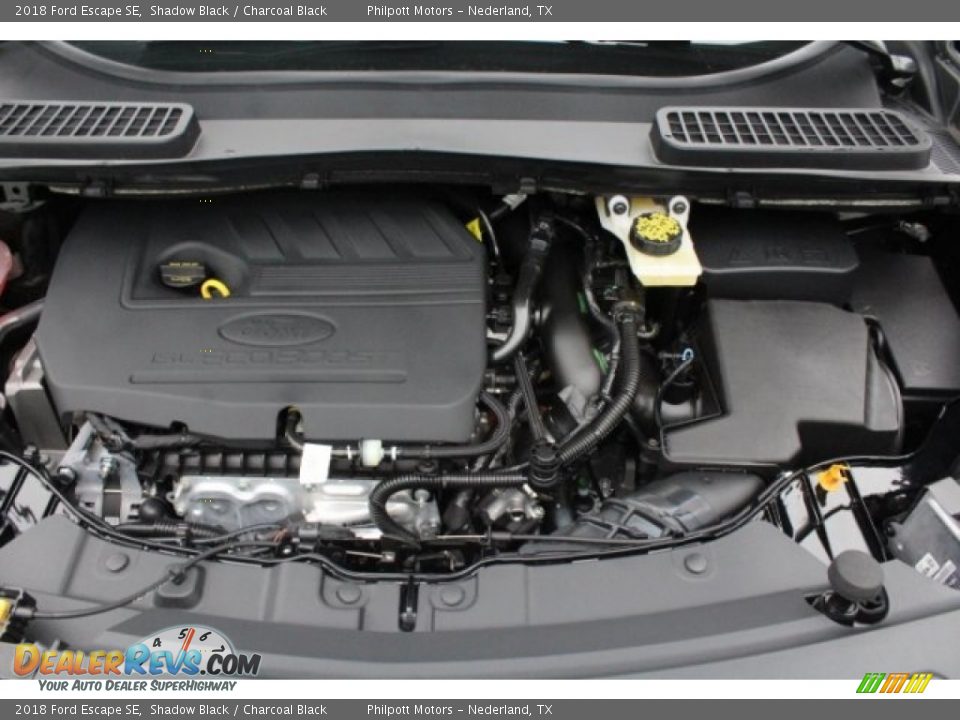 2018 Ford Escape SE Shadow Black / Charcoal Black Photo #33