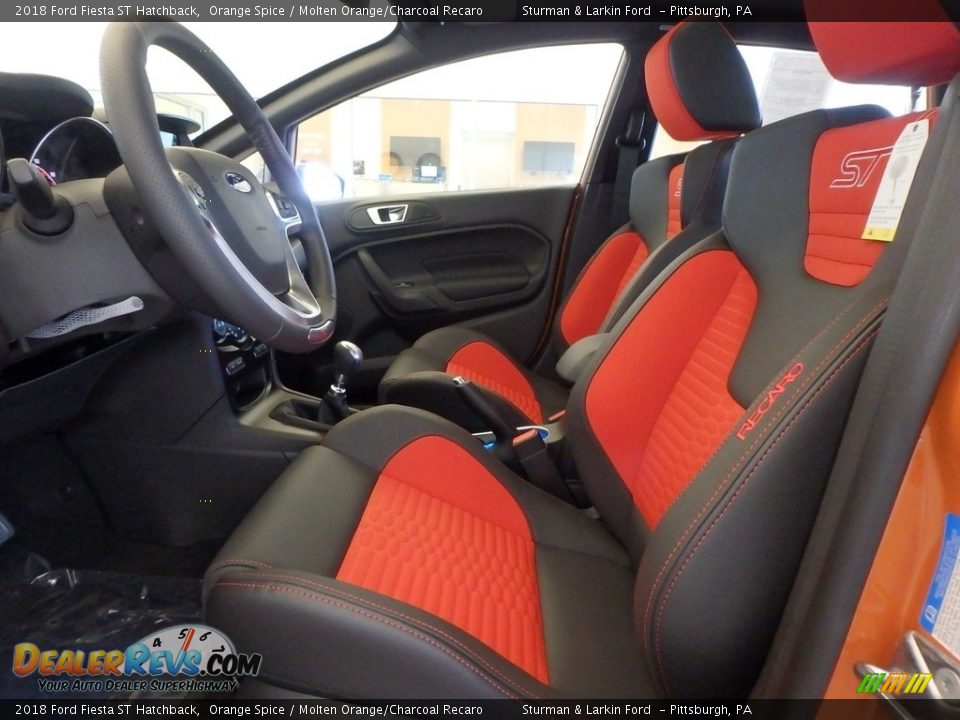 Front Seat of 2018 Ford Fiesta ST Hatchback Photo #6