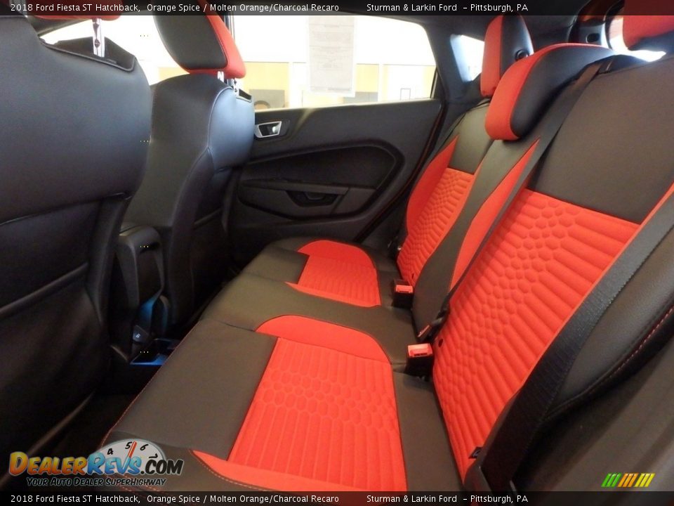 Rear Seat of 2018 Ford Fiesta ST Hatchback Photo #7