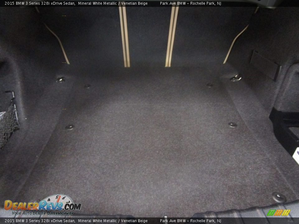 2015 BMW 3 Series 328i xDrive Sedan Mineral White Metallic / Venetian Beige Photo #20