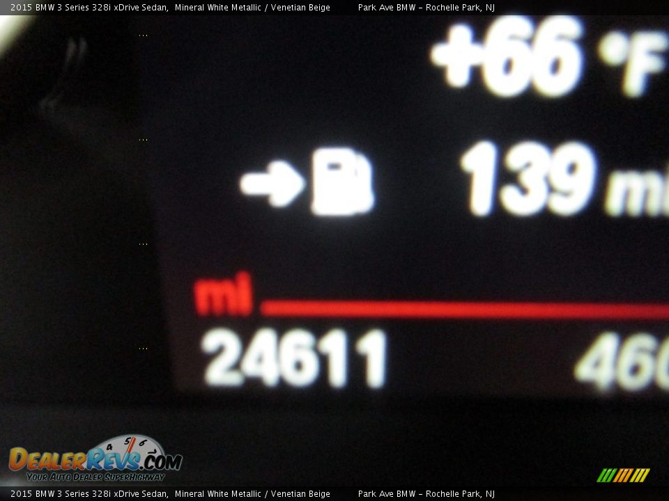 2015 BMW 3 Series 328i xDrive Sedan Mineral White Metallic / Venetian Beige Photo #24