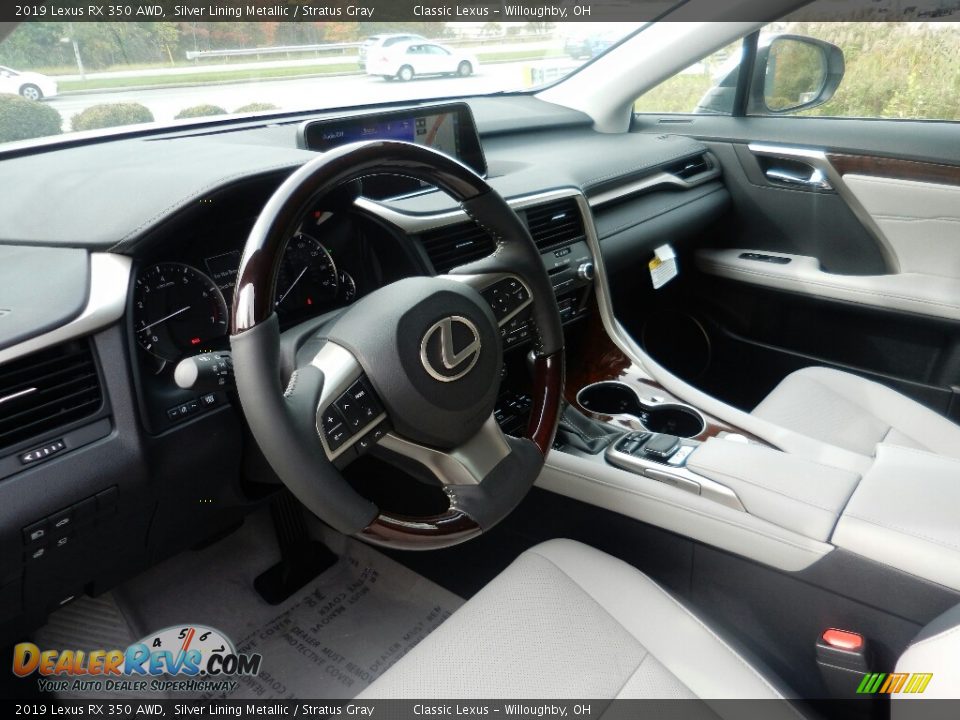 Stratus Gray Interior - 2019 Lexus RX 350 AWD Photo #2