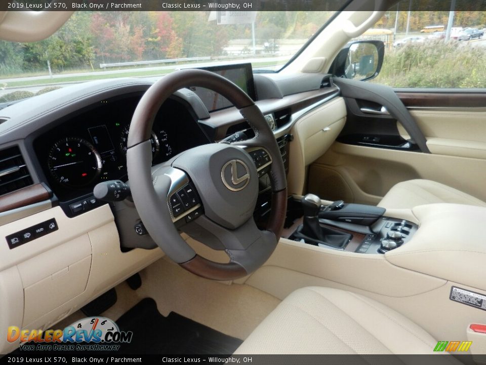 Parchment Interior - 2019 Lexus LX 570 Photo #2