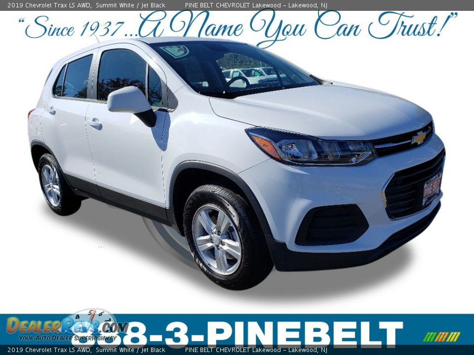 2019 Chevrolet Trax LS AWD Summit White / Jet Black Photo #1