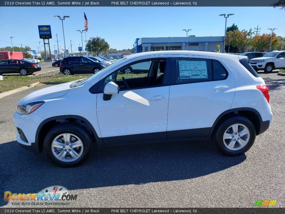 2019 Chevrolet Trax LS AWD Summit White / Jet Black Photo #3