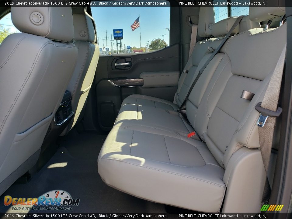 Rear Seat of 2019 Chevrolet Silverado 1500 LTZ Crew Cab 4WD Photo #6