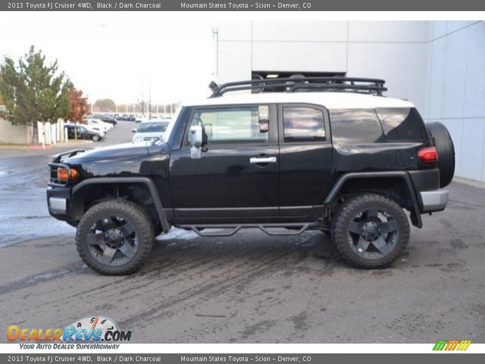 2013 Toyota FJ Cruiser 4WD Black / Dark Charcoal Photo #3