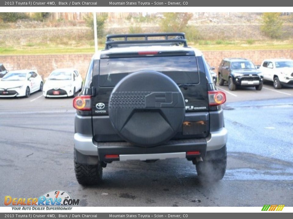 2013 Toyota FJ Cruiser 4WD Black / Dark Charcoal Photo #5