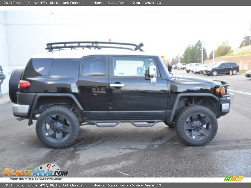 2013 Toyota FJ Cruiser 4WD Black / Dark Charcoal Photo #7