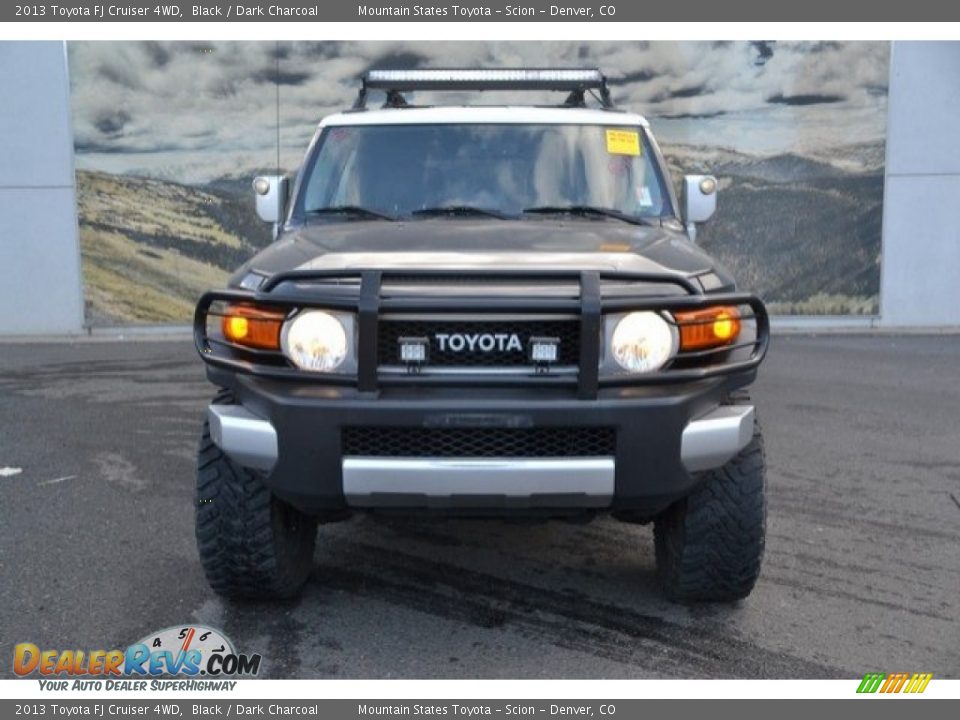 2013 Toyota FJ Cruiser 4WD Black / Dark Charcoal Photo #8