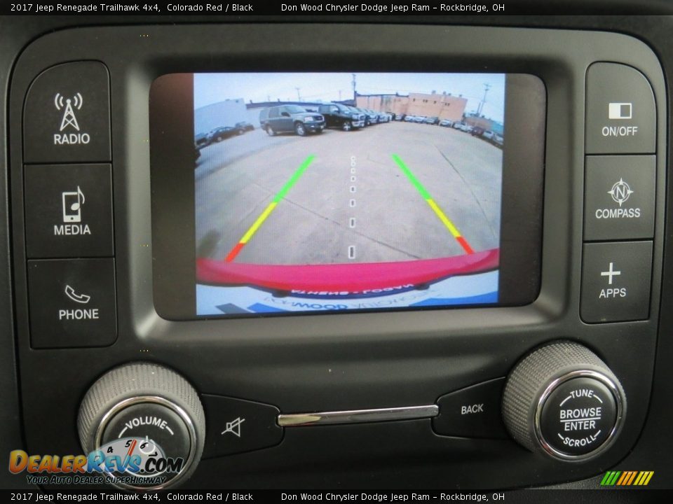 2017 Jeep Renegade Trailhawk 4x4 Colorado Red / Black Photo #2