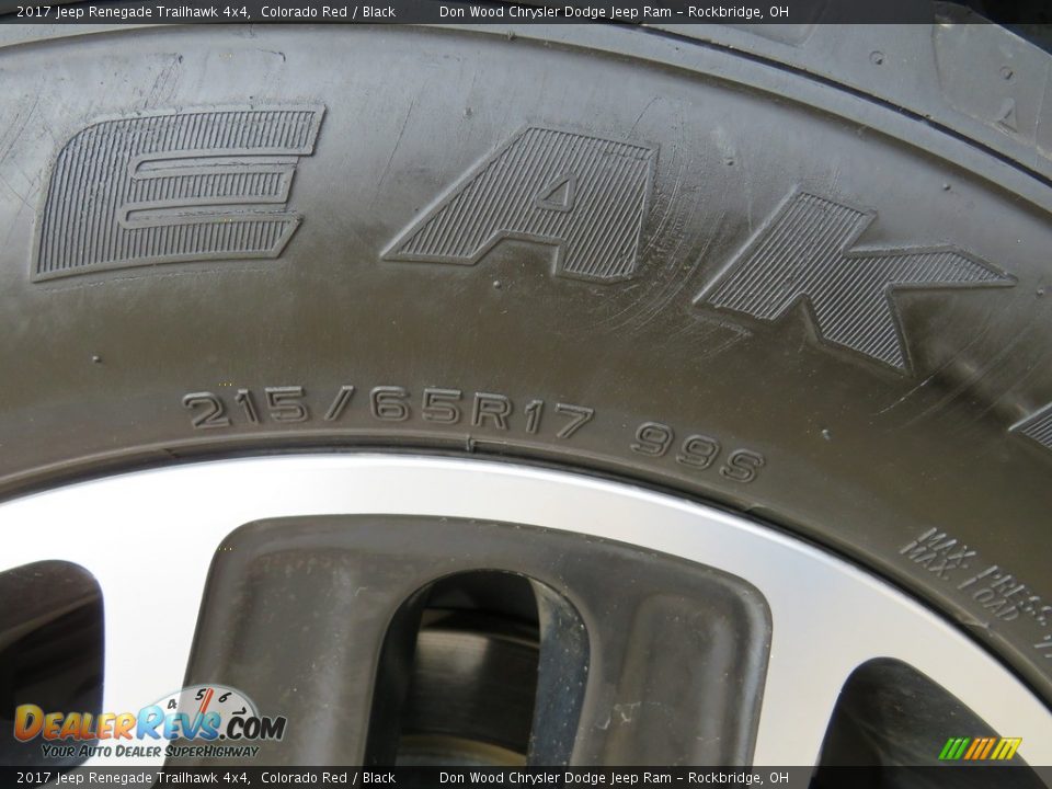 2017 Jeep Renegade Trailhawk 4x4 Colorado Red / Black Photo #4