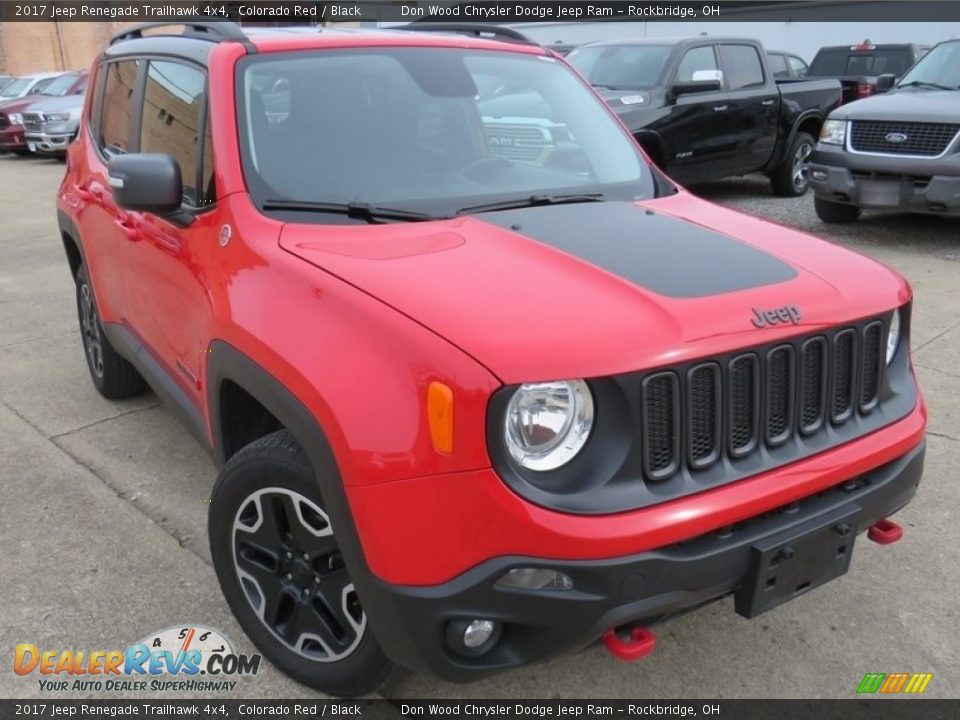 2017 Jeep Renegade Trailhawk 4x4 Colorado Red / Black Photo #5