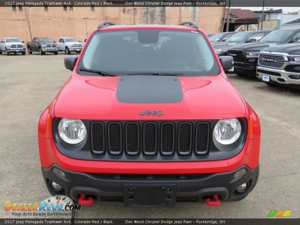2017 Jeep Renegade Trailhawk 4x4 Colorado Red / Black Photo #6