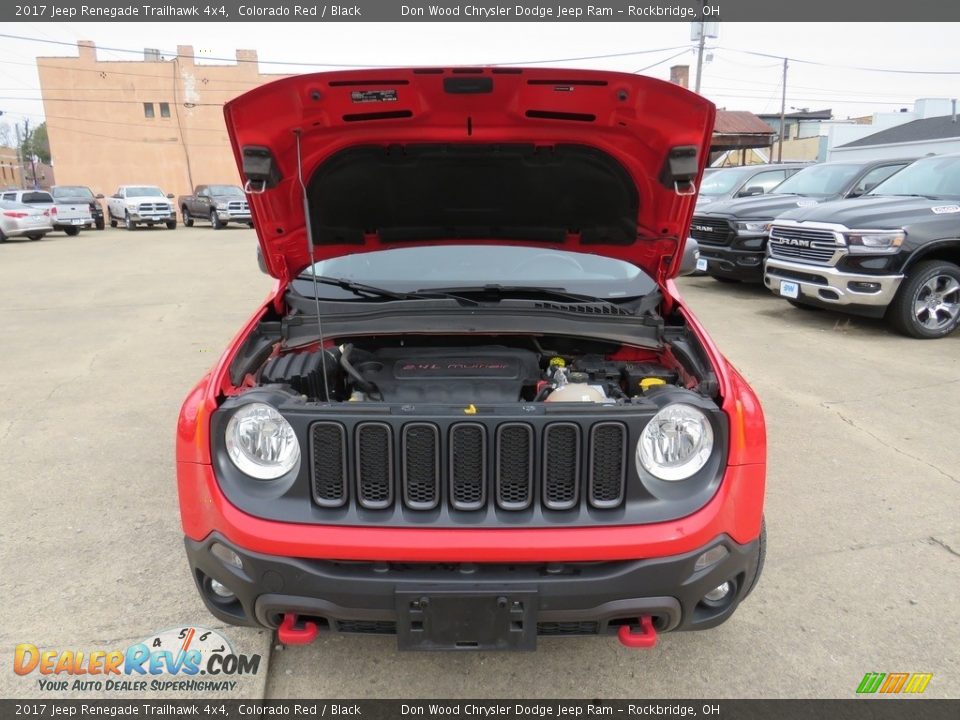 2017 Jeep Renegade Trailhawk 4x4 Colorado Red / Black Photo #7