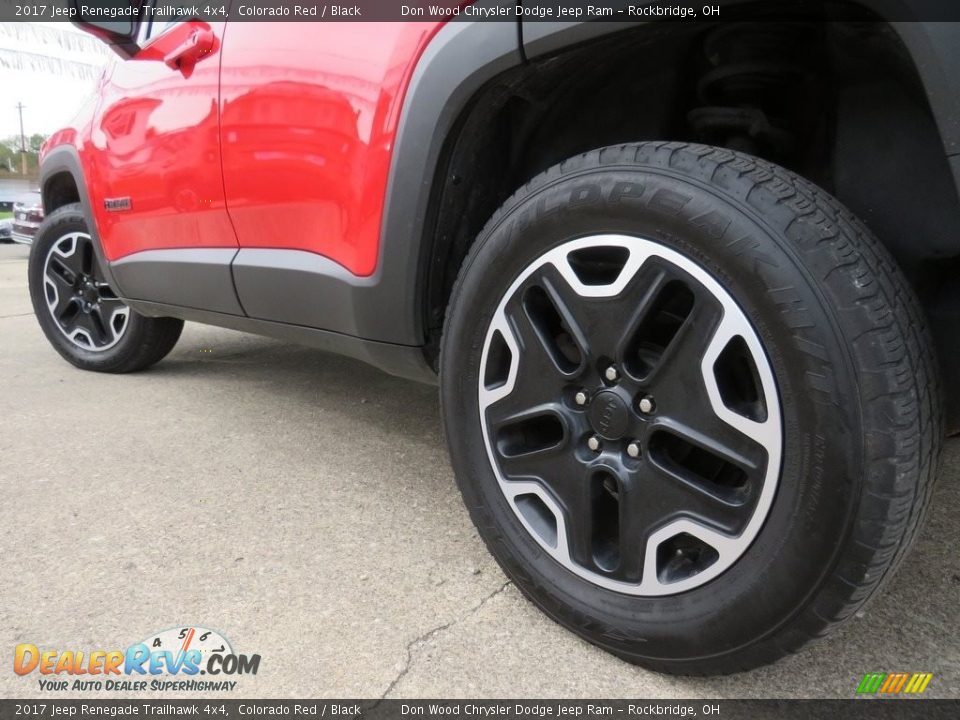 2017 Jeep Renegade Trailhawk 4x4 Colorado Red / Black Photo #11