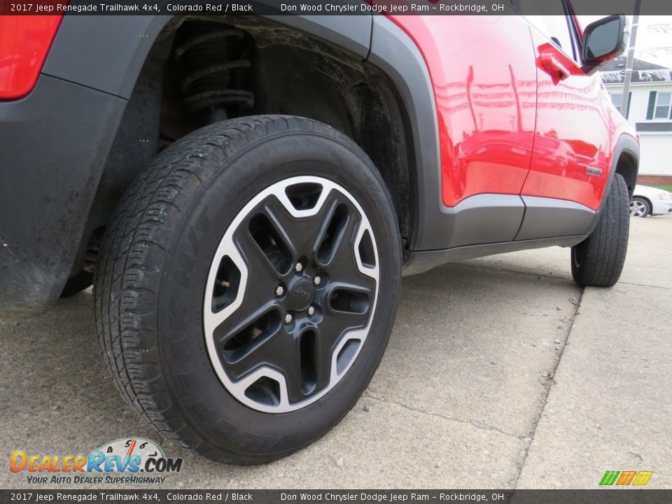 2017 Jeep Renegade Trailhawk 4x4 Colorado Red / Black Photo #18