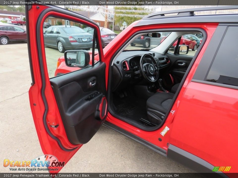 2017 Jeep Renegade Trailhawk 4x4 Colorado Red / Black Photo #19