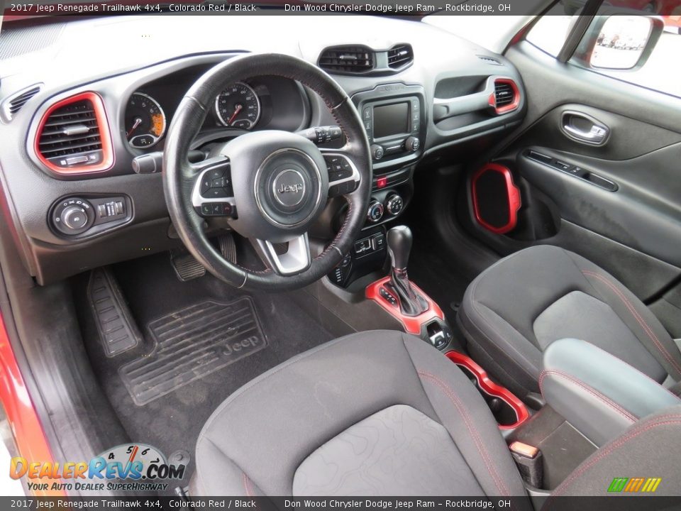 2017 Jeep Renegade Trailhawk 4x4 Colorado Red / Black Photo #21