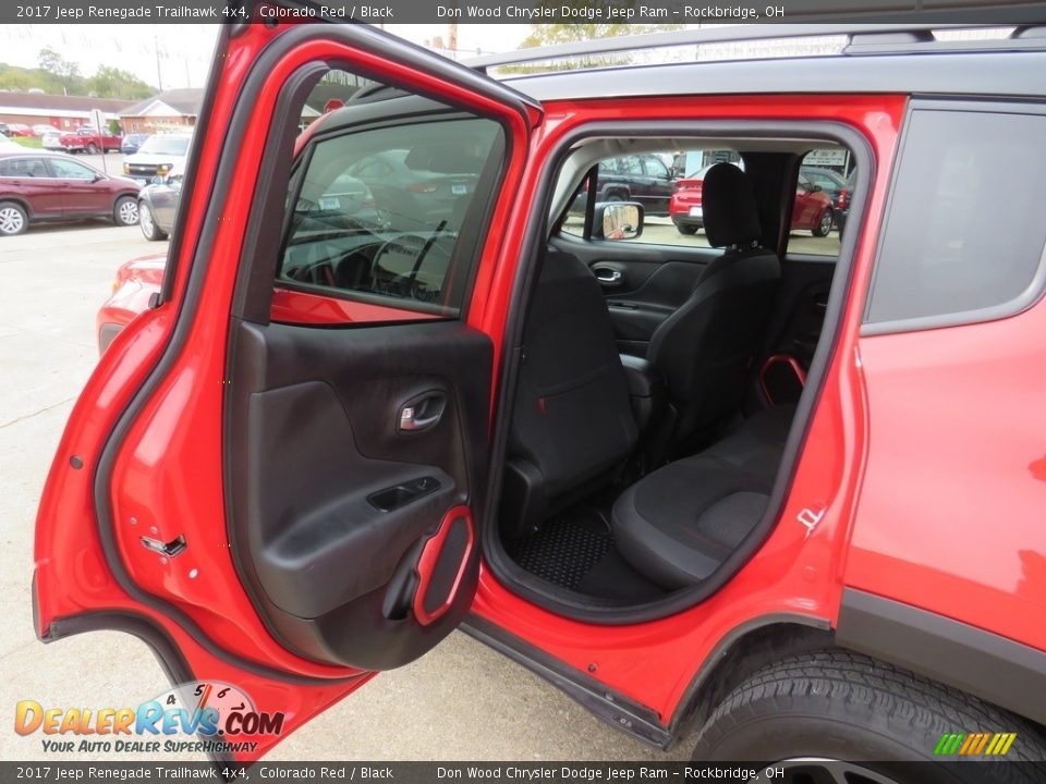 2017 Jeep Renegade Trailhawk 4x4 Colorado Red / Black Photo #23