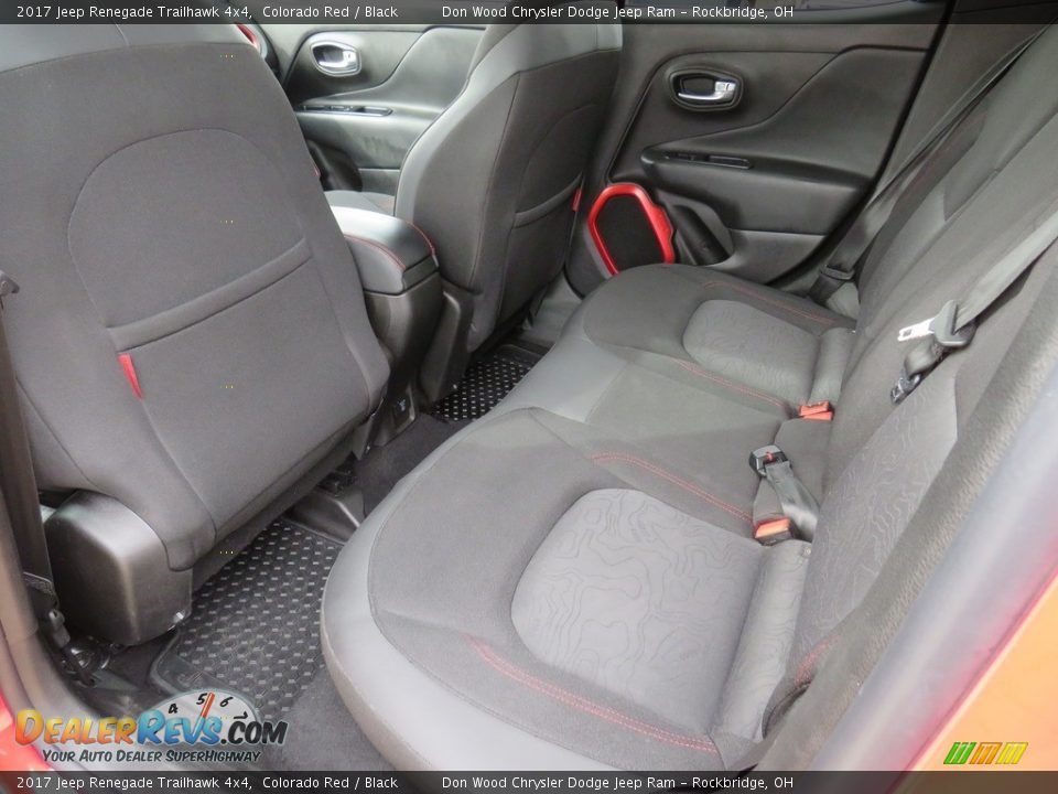 2017 Jeep Renegade Trailhawk 4x4 Colorado Red / Black Photo #24