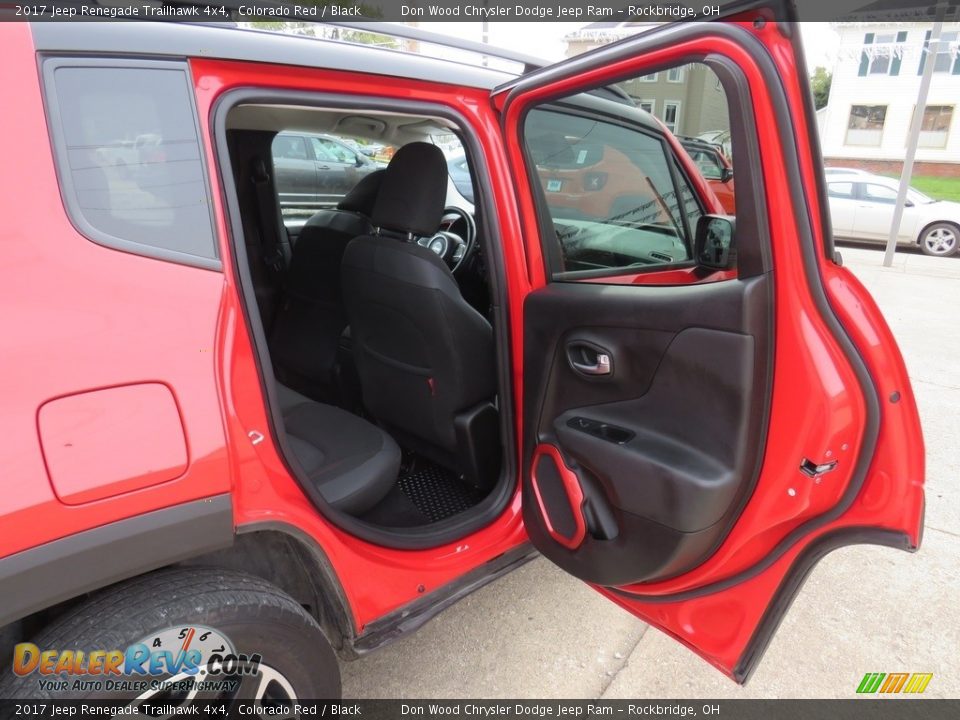 2017 Jeep Renegade Trailhawk 4x4 Colorado Red / Black Photo #25