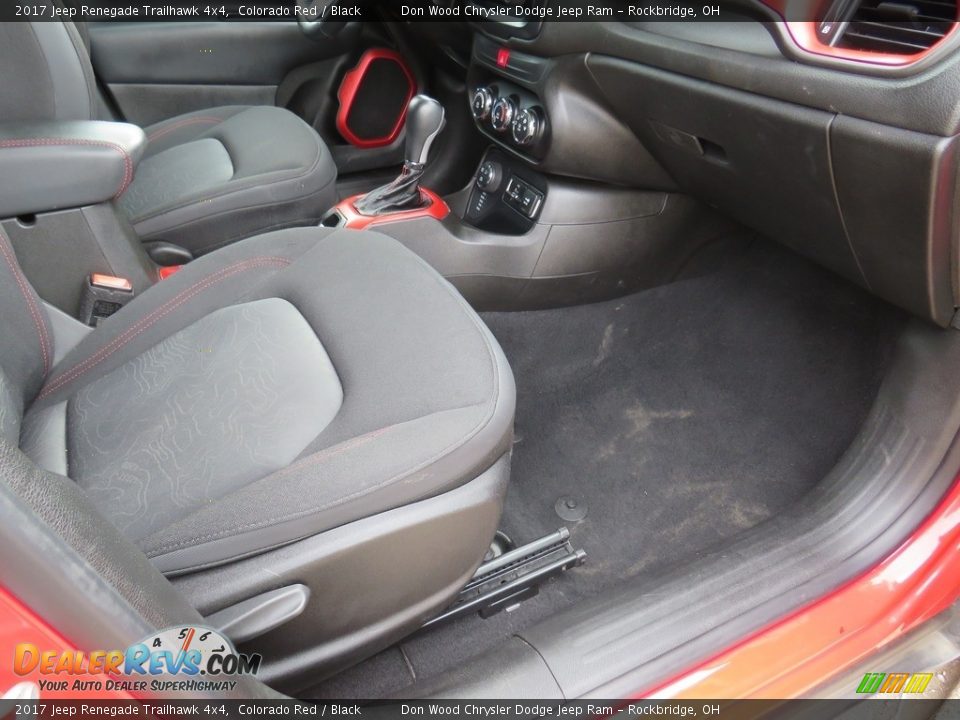 2017 Jeep Renegade Trailhawk 4x4 Colorado Red / Black Photo #28