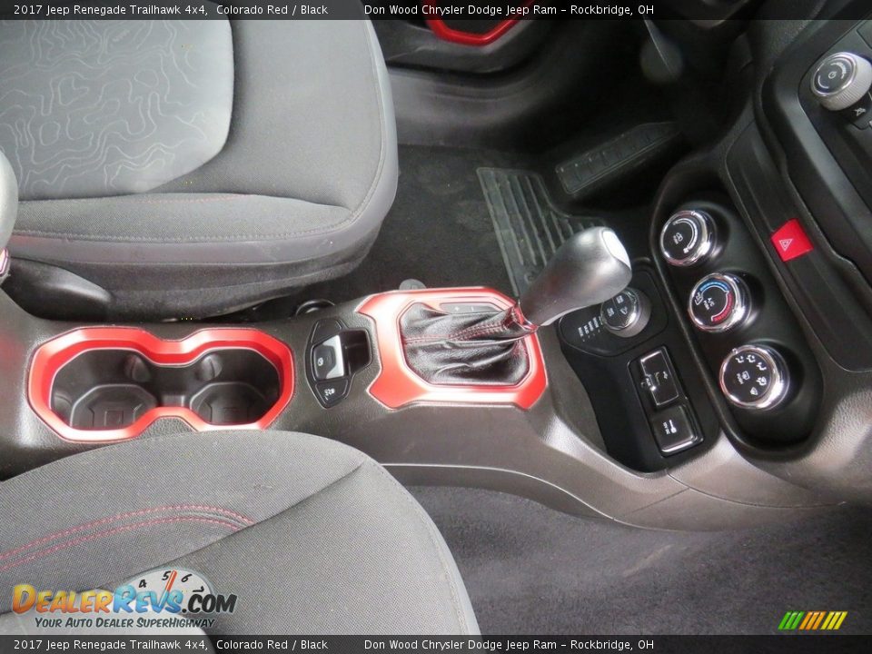 2017 Jeep Renegade Trailhawk 4x4 Colorado Red / Black Photo #30