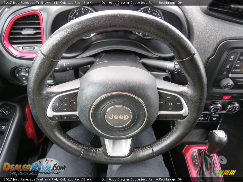 2017 Jeep Renegade Trailhawk 4x4 Colorado Red / Black Photo #32