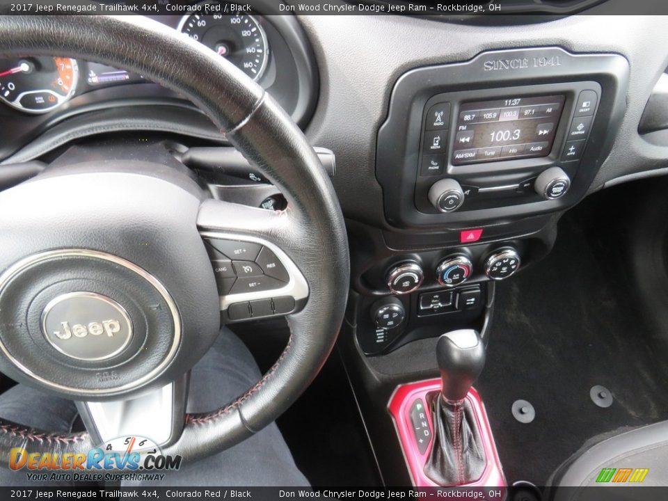 2017 Jeep Renegade Trailhawk 4x4 Colorado Red / Black Photo #33