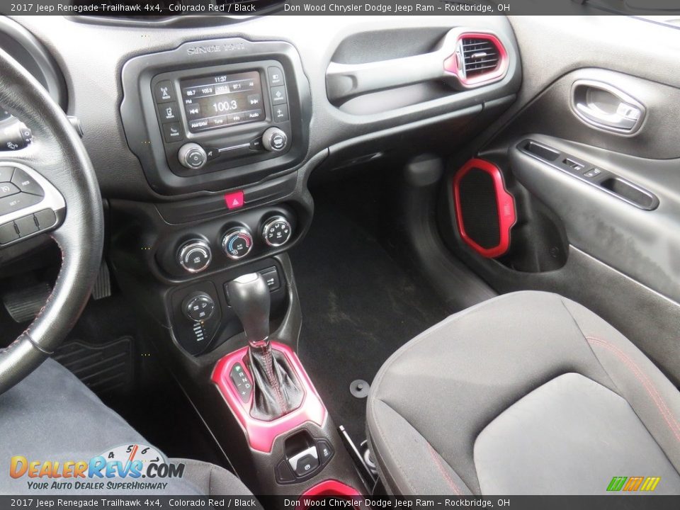 2017 Jeep Renegade Trailhawk 4x4 Colorado Red / Black Photo #34