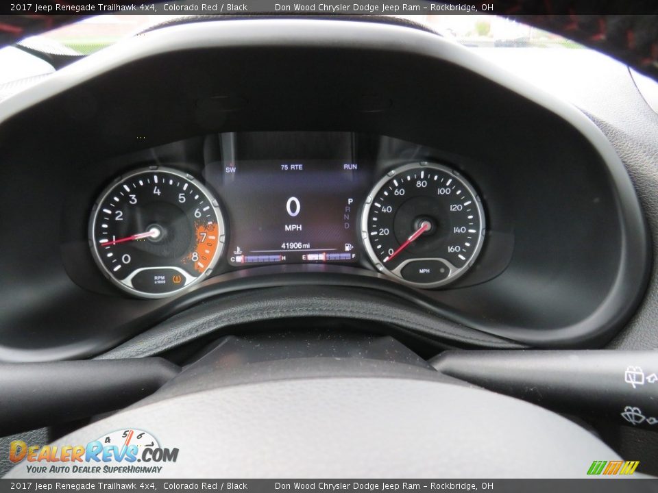 2017 Jeep Renegade Trailhawk 4x4 Colorado Red / Black Photo #35