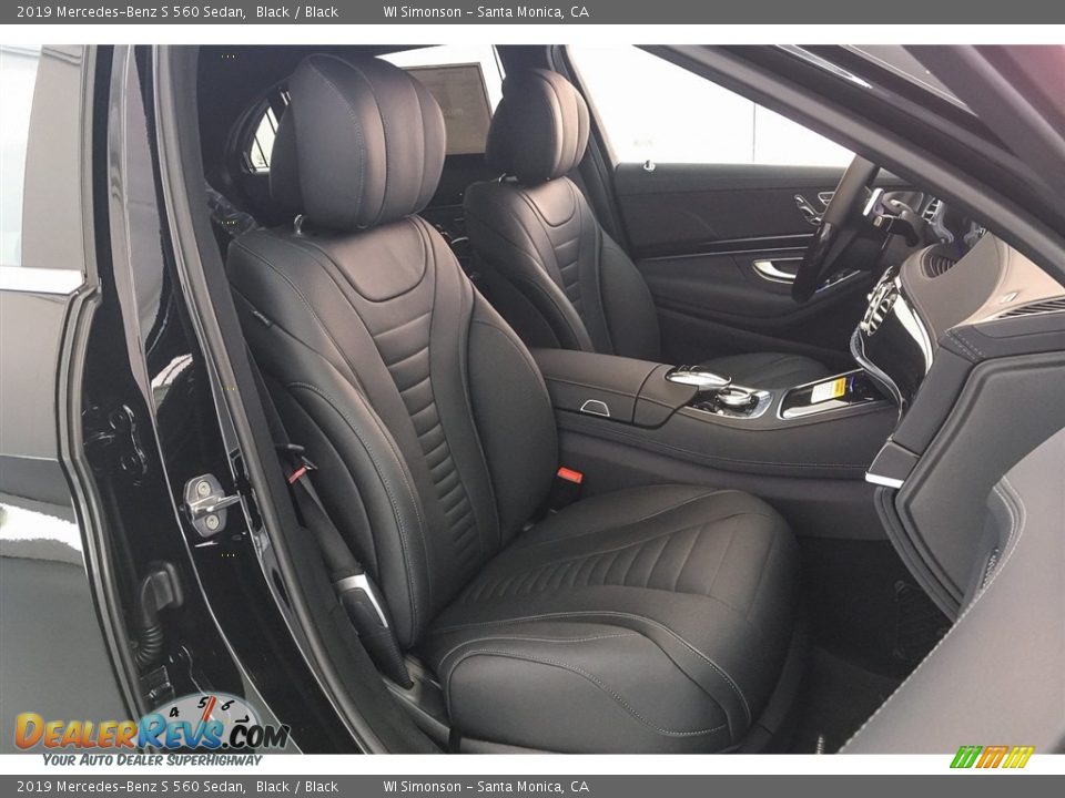 2019 Mercedes-Benz S 560 Sedan Black / Black Photo #5