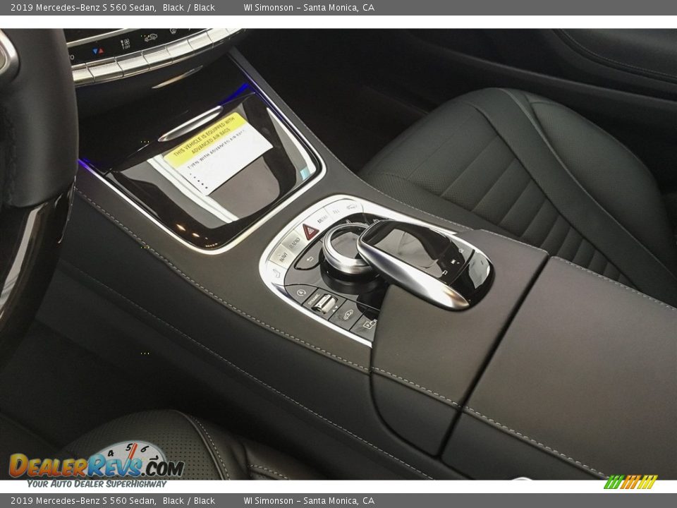 2019 Mercedes-Benz S 560 Sedan Black / Black Photo #7