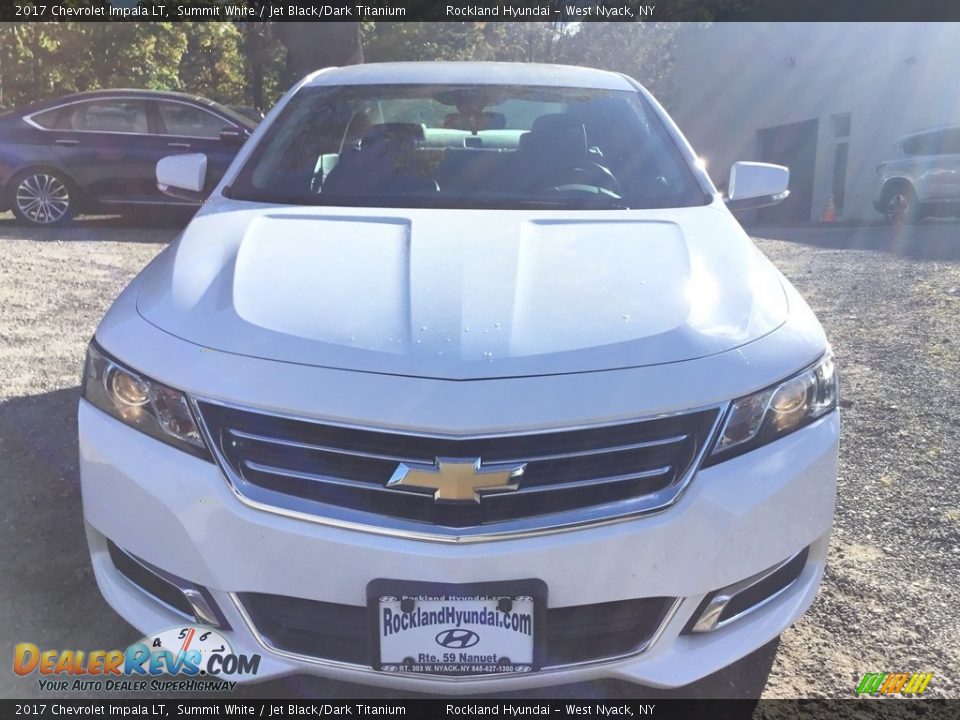 2017 Chevrolet Impala LT Summit White / Jet Black/Dark Titanium Photo #2