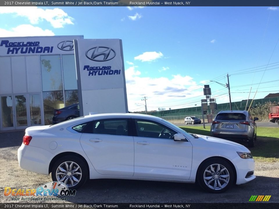 2017 Chevrolet Impala LT Summit White / Jet Black/Dark Titanium Photo #3