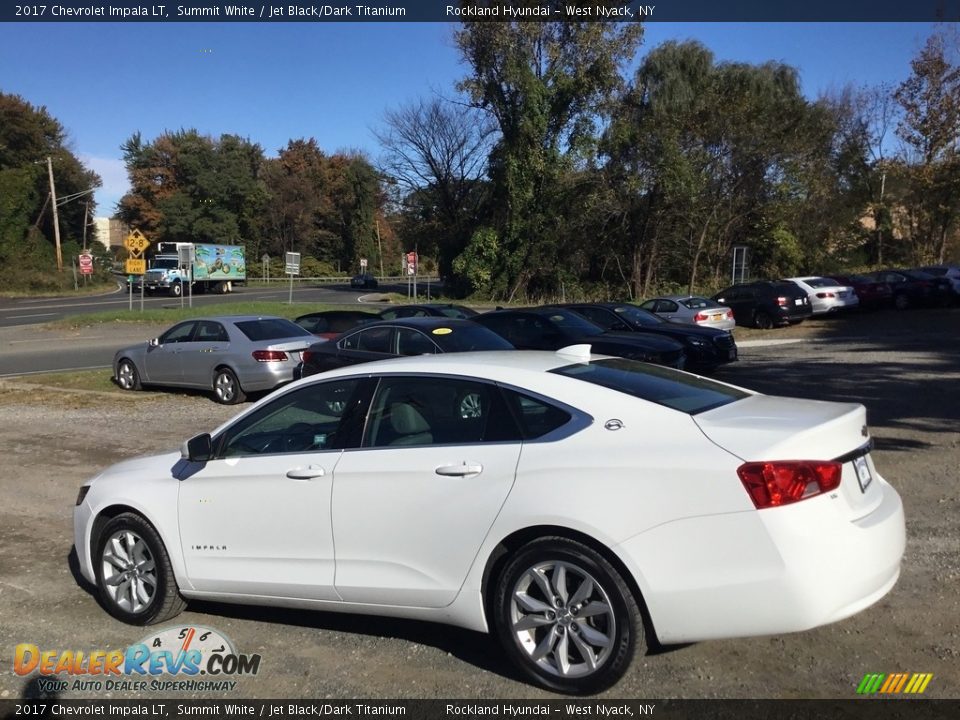 2017 Chevrolet Impala LT Summit White / Jet Black/Dark Titanium Photo #6