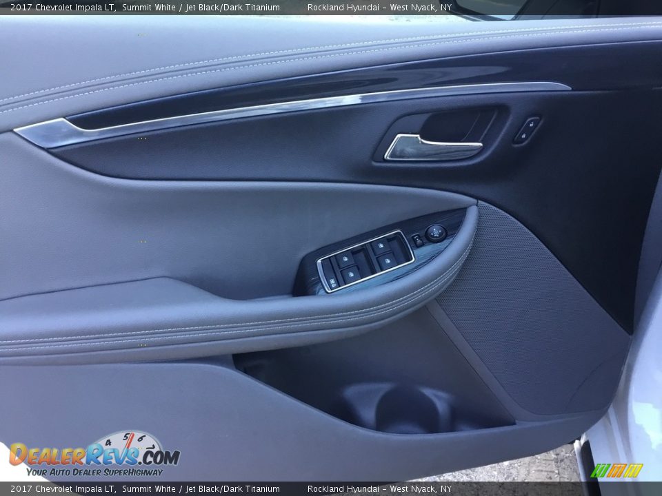 2017 Chevrolet Impala LT Summit White / Jet Black/Dark Titanium Photo #8