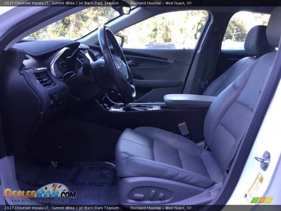 2017 Chevrolet Impala LT Summit White / Jet Black/Dark Titanium Photo #11