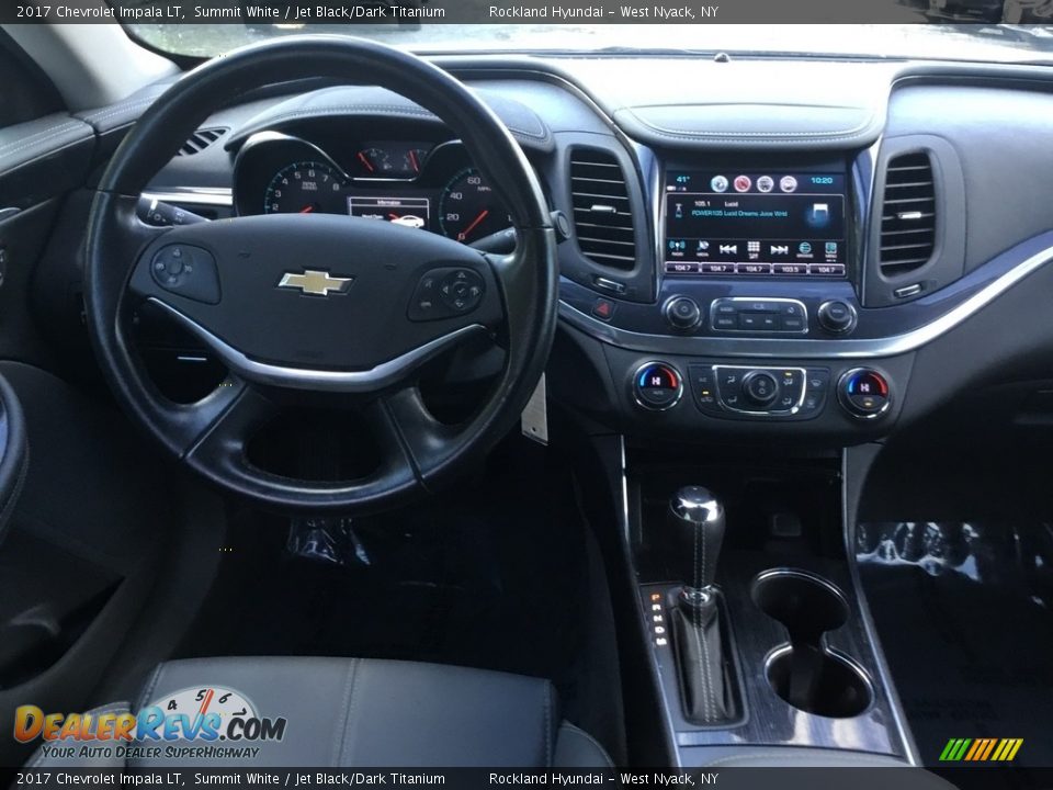 2017 Chevrolet Impala LT Summit White / Jet Black/Dark Titanium Photo #12