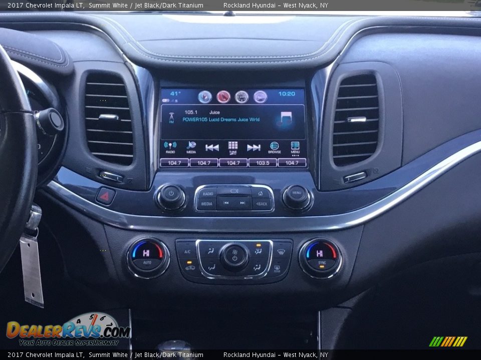 2017 Chevrolet Impala LT Summit White / Jet Black/Dark Titanium Photo #13