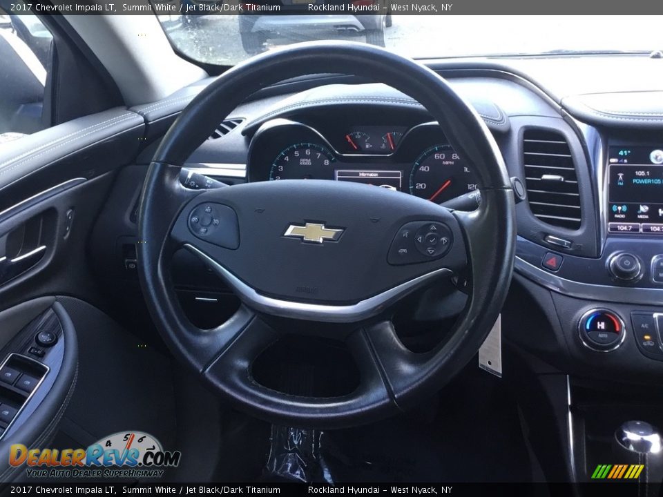 2017 Chevrolet Impala LT Summit White / Jet Black/Dark Titanium Photo #15