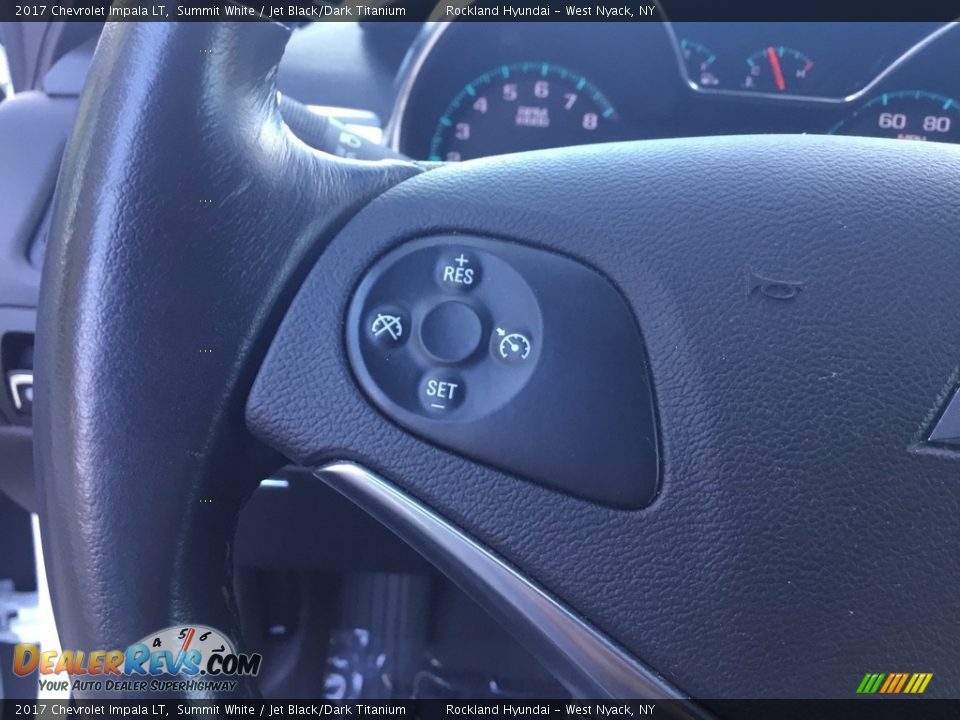 2017 Chevrolet Impala LT Summit White / Jet Black/Dark Titanium Photo #16