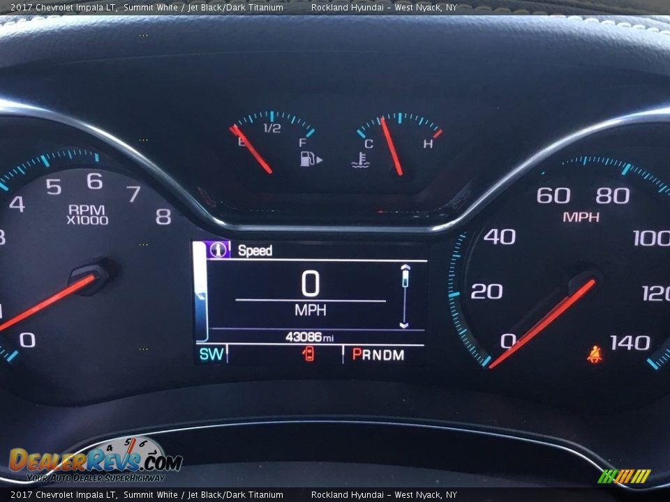 2017 Chevrolet Impala LT Summit White / Jet Black/Dark Titanium Photo #18