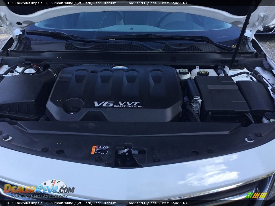 2017 Chevrolet Impala LT Summit White / Jet Black/Dark Titanium Photo #26