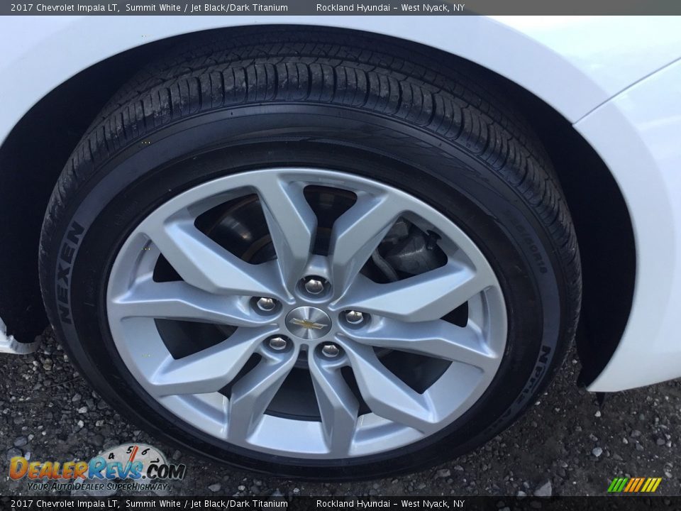 2017 Chevrolet Impala LT Summit White / Jet Black/Dark Titanium Photo #28