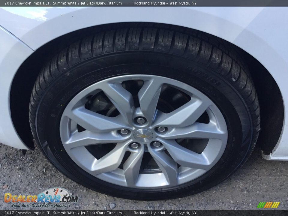 2017 Chevrolet Impala LT Summit White / Jet Black/Dark Titanium Photo #29