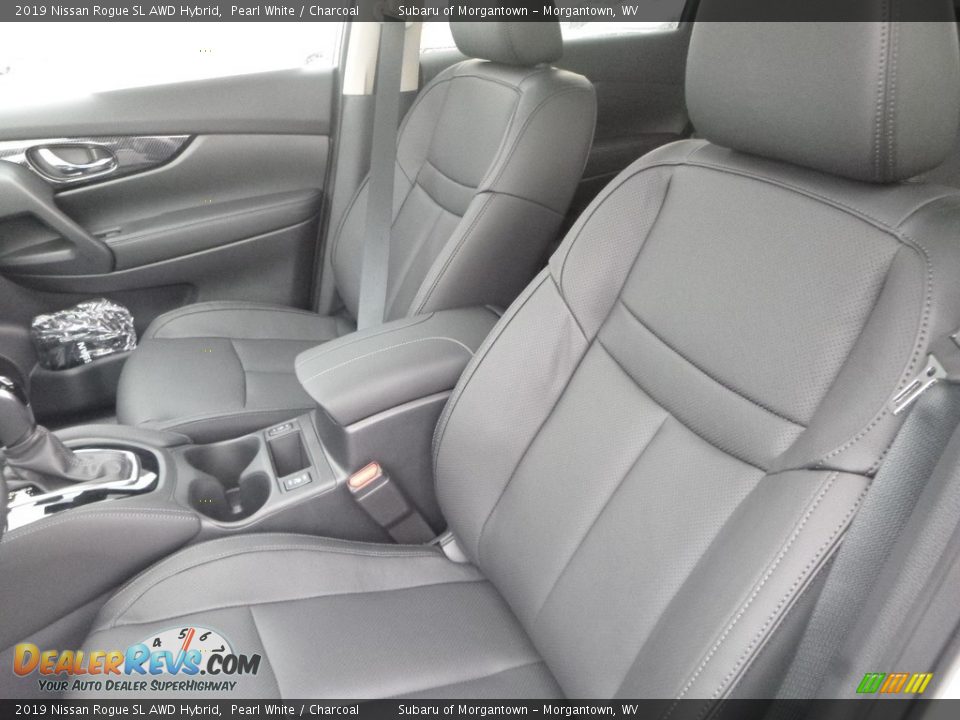 2019 Nissan Rogue SL AWD Hybrid Pearl White / Charcoal Photo #15