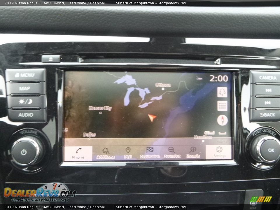 Navigation of 2019 Nissan Rogue SL AWD Hybrid Photo #17
