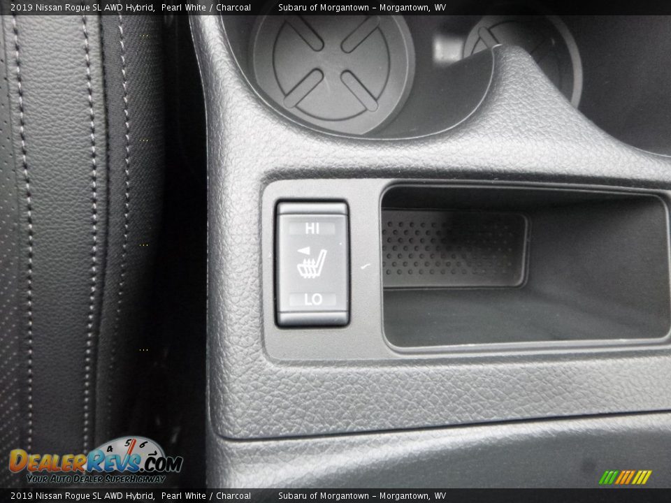 2019 Nissan Rogue SL AWD Hybrid Pearl White / Charcoal Photo #20